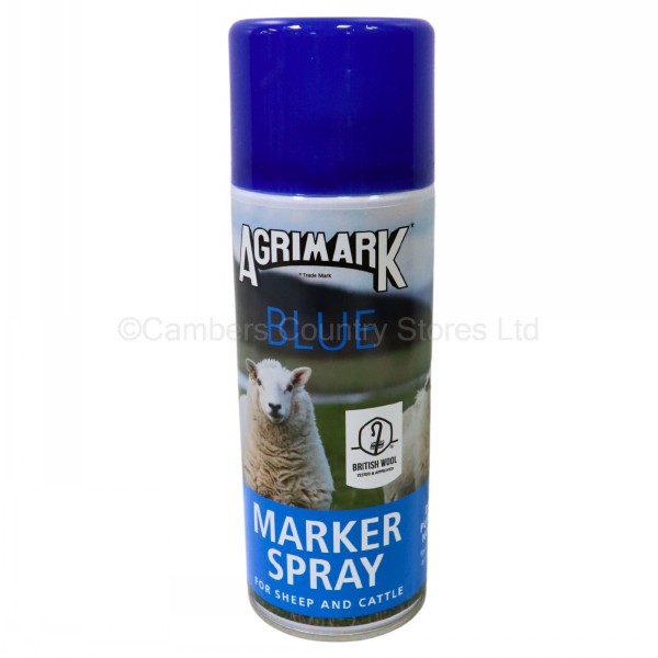 Agrimark Stock Marker Spray Paint Sheep & Cattle 400ml Cambers